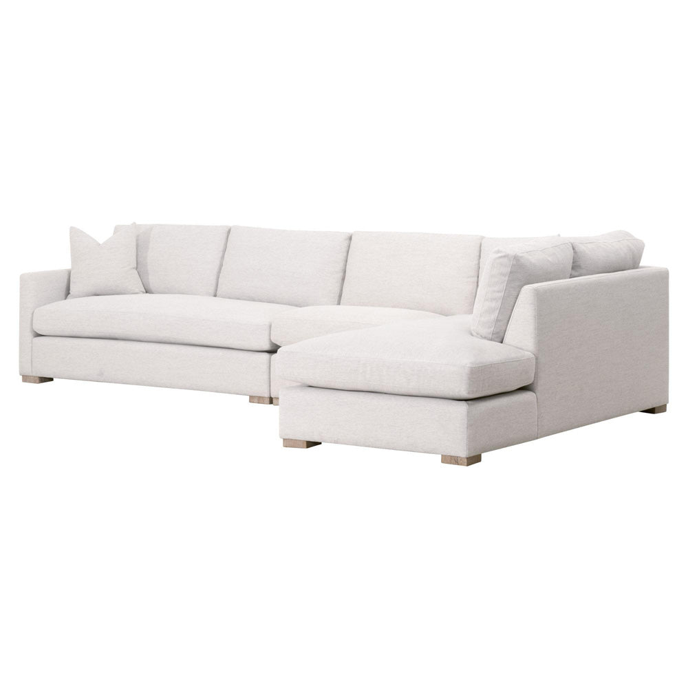 Essentials For Living - Stitch & Hand - Upholstery Clara Modular Right-Facing Chaise - 6620-RCHS.STOBSK/NG view 9