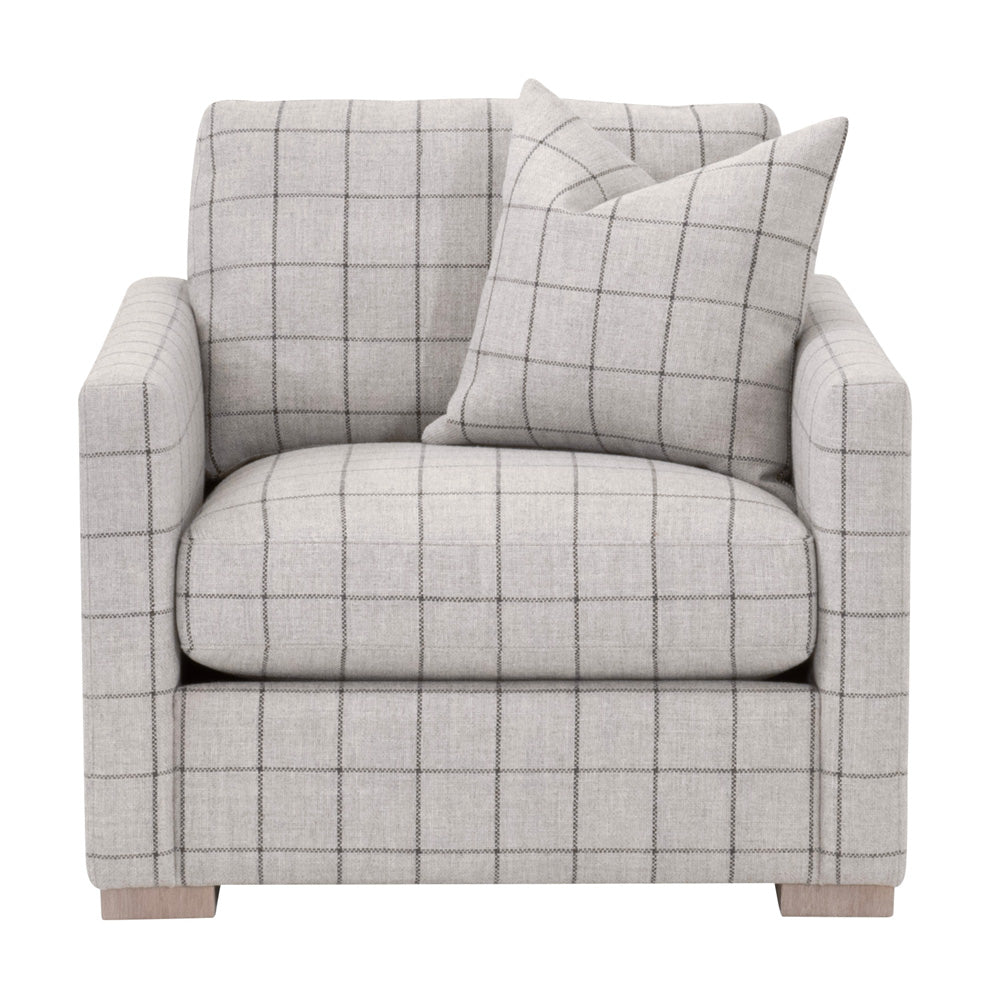 Essentials For Living - Stitch & Hand - Upholstery Clara Slim Arm Sofa Chair - 6620-1.WCMT/NG view 1