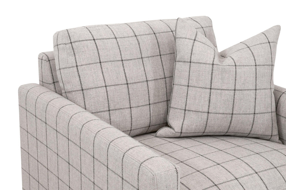 Essentials For Living - Stitch & Hand - Upholstery Clara Slim Arm Sofa Chair - 6620-1.WCMT/NG view 8