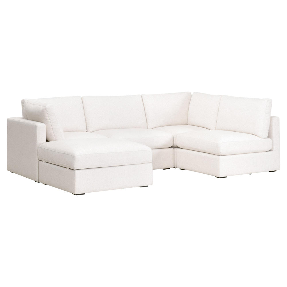 Essentials For Living - Stitch & Hand - Upholstery Daley Modular Armless Chair - 6613-1S.TXCRM_CLOSEOUT view 7