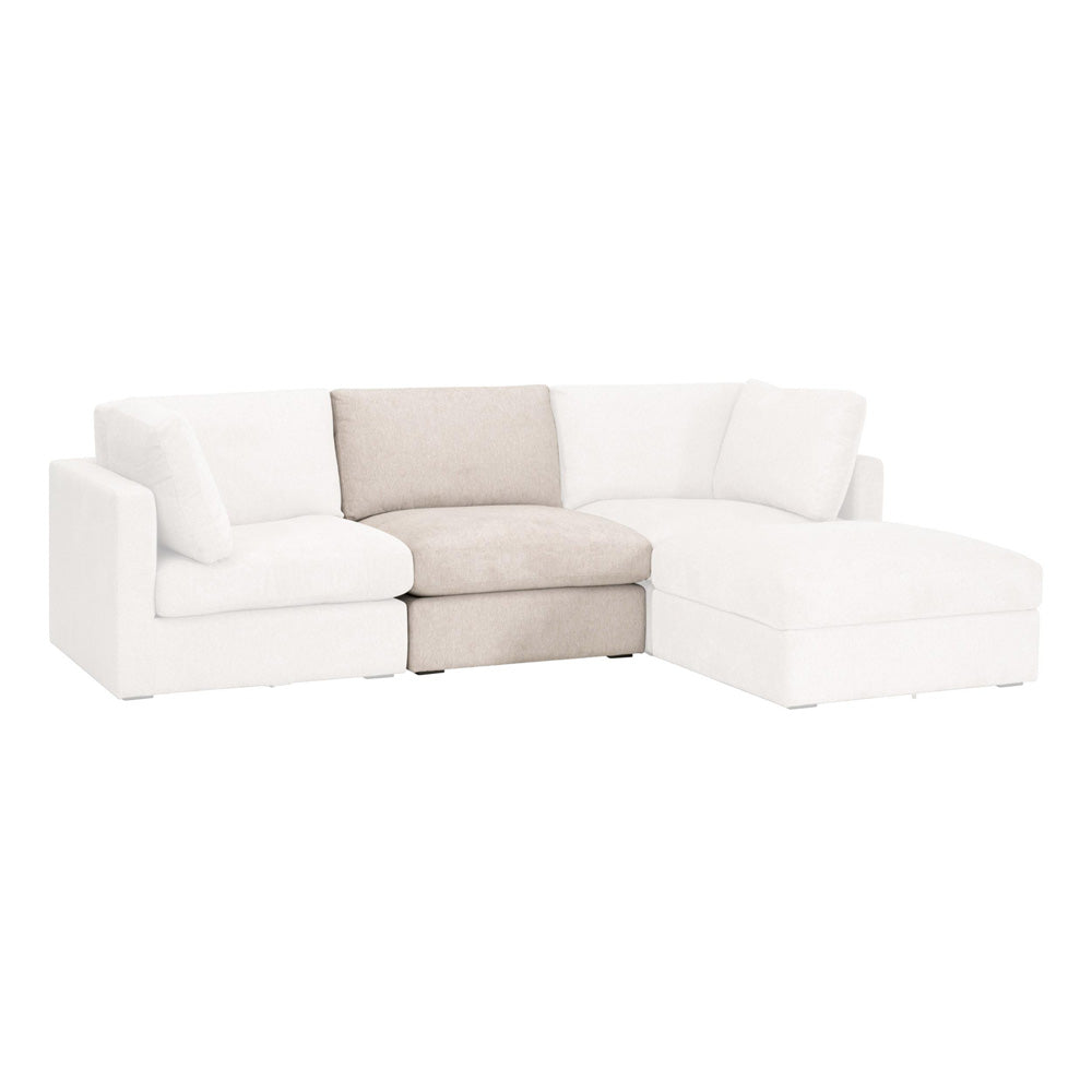 Essentials For Living - Stitch & Hand - Upholstery Daley Modular Armless Chair - 6613L-1S.LHIVO view 4