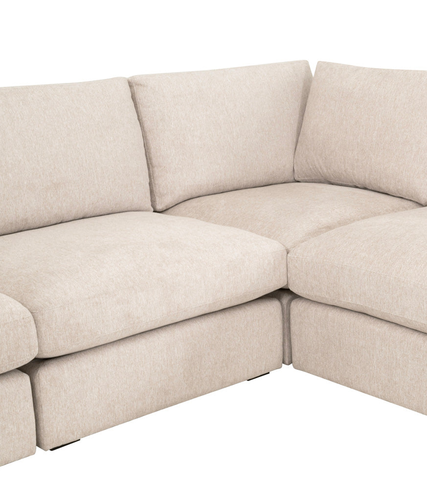 Essentials For Living - Stitch & Hand - Upholstery Daley Modular Armless Chair - 6613L-1S.LHIVO view 9