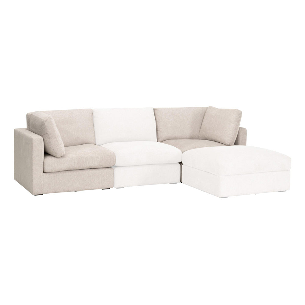 Essentials For Living - Stitch & Hand - Upholstery Daley Modular Corner Chair - 6613L-CRN.LHIVO view 4
