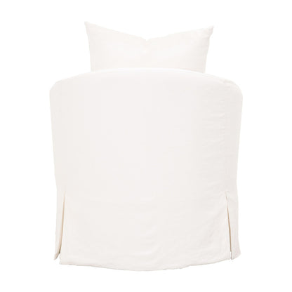 Essentials For Living - Stitch & Hand - Upholstery Faye Slipcover Swivel Club Chair - 6650.CRCRP view 5