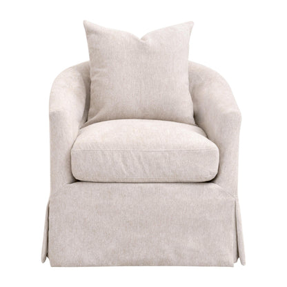 Essentials For Living - Stitch & Hand - Upholstery Faye Slipcover Swivel Club Chair - 6650.LHIVO view 1