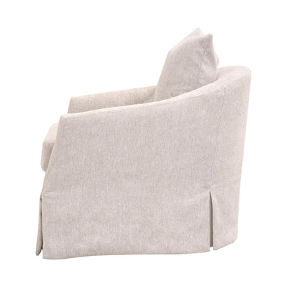 Essentials For Living - Stitch & Hand - Upholstery Faye Slipcover Swivel Club Chair - 6650.LHIVO view 3