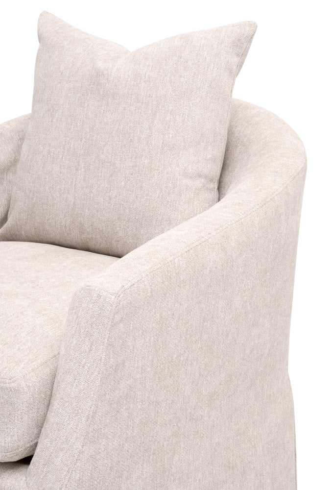 Essentials For Living - Stitch & Hand - Upholstery Faye Slipcover Swivel Club Chair - 6650.LHIVO view 6