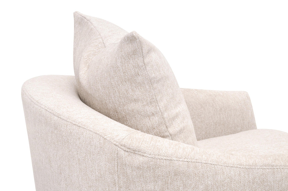 Essentials For Living - Stitch & Hand - Upholstery Faye Slipcover Swivel Club Chair - 6650.LHIVO view 8