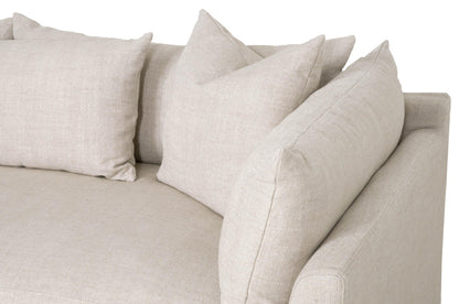 Essentials For Living - Stitch & Hand - Upholstery Haven 110" Lounge Slipcover LF Sectional - 6606-LF.BISQ view 4