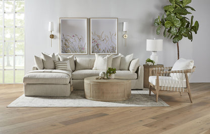 Essentials For Living - Stitch & Hand - Upholstery Haven 110" Lounge Slipcover LF Sectional - 6606-LF.BISQ view 7