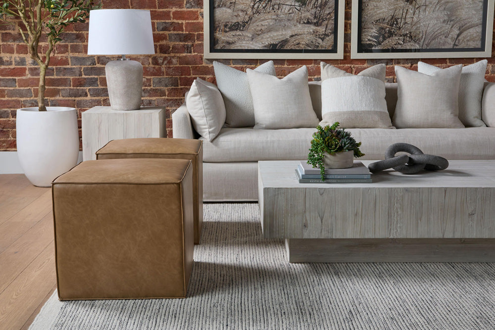 Essentials For Living - Stitch & Hand - Upholstery Haven 96" Lounge Slipcover Sofa - 6606-3.BISQ_CLOSEOUT view 9