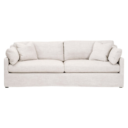 Essentials For Living - Stitch & Hand - Upholstery Lena 95" Slope Arm Slipcover Sofa - 6603-3.BISQ view 1