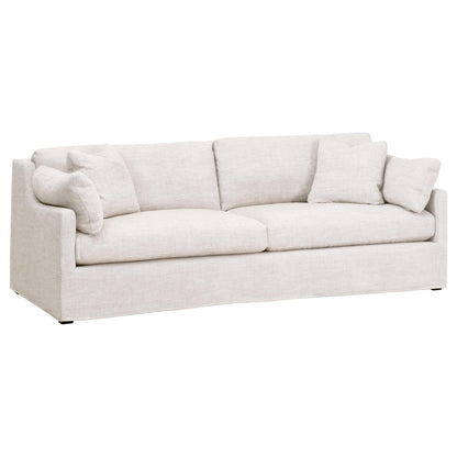 Essentials For Living - Stitch & Hand - Upholstery Lena 95" Slope Arm Slipcover Sofa - 6603-3.BISQ view 2