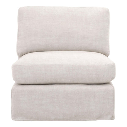 Essentials For Living - Stitch & Hand - Upholstery Lena Modular Slipcover 1-Seat Armless Chair - 6603-1S.BISQ view 1