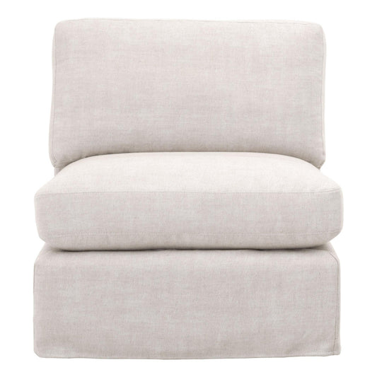 Essentials For Living - Stitch & Hand - Upholstery Lena Modular Slipcover 1-Seat Armless Chair - 6603-1S.BISQ view 1