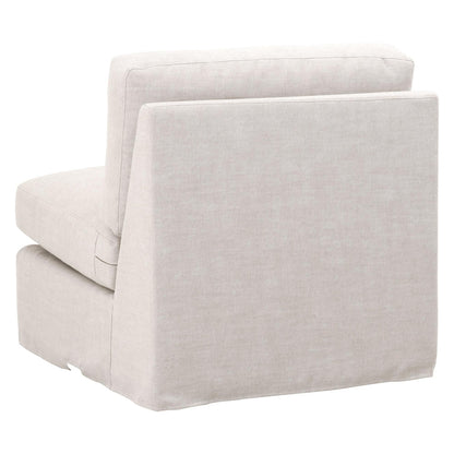Essentials For Living - Stitch & Hand - Upholstery Lena Modular Slipcover 1-Seat Armless Chair - 6603-1S.BISQ view 4