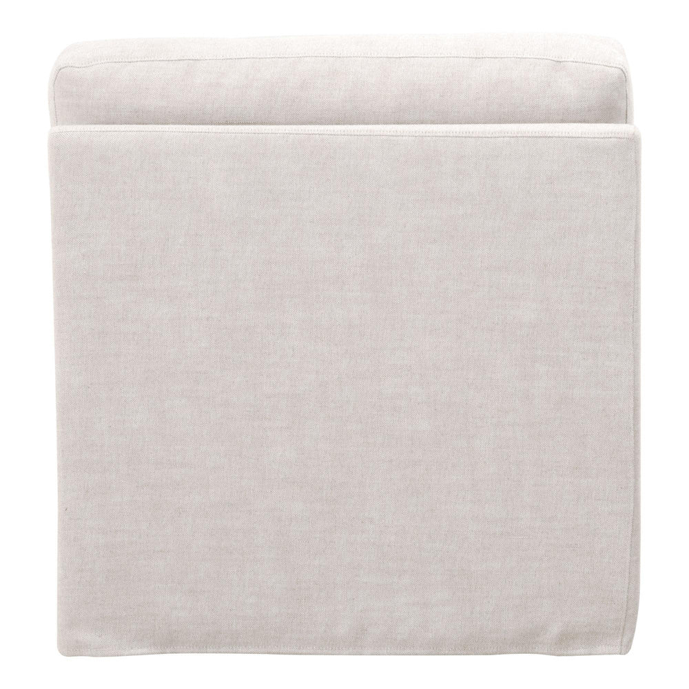 Essentials For Living - Stitch & Hand - Upholstery Lena Modular Slipcover 1-Seat Armless Chair - 6603-1S.BISQ view 5
