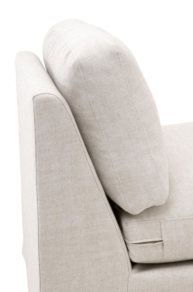 Essentials For Living - Stitch & Hand - Upholstery Lena Modular Slipcover 1-Seat Armless Chair - 6603-1S.BISQ view 7