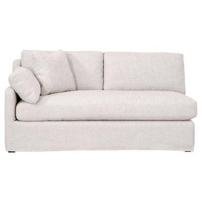 Essentials For Living - Stitch & Hand - Upholstery Lena Modular Slipcover 2-Seat Left Slope Arm Sofa - 6603-2S1LA.BISQ view 1