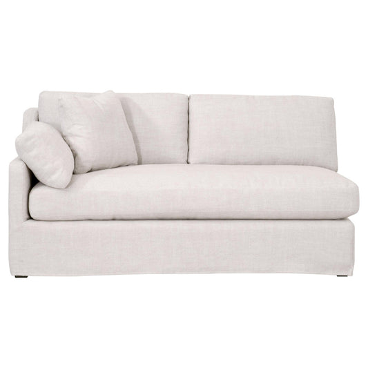 Essentials For Living - Stitch & Hand - Upholstery Lena Modular Slipcover 2-Seat Left Slope Arm Sofa - 6603-2S1LA.BISQ view 1