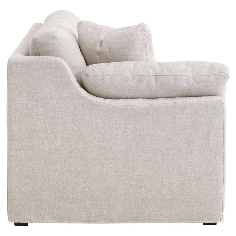 Essentials For Living - Stitch & Hand - Upholstery Lena Modular Slipcover 2-Seat Left Slope Arm Sofa - 6603-2S1LA.BISQ view 4