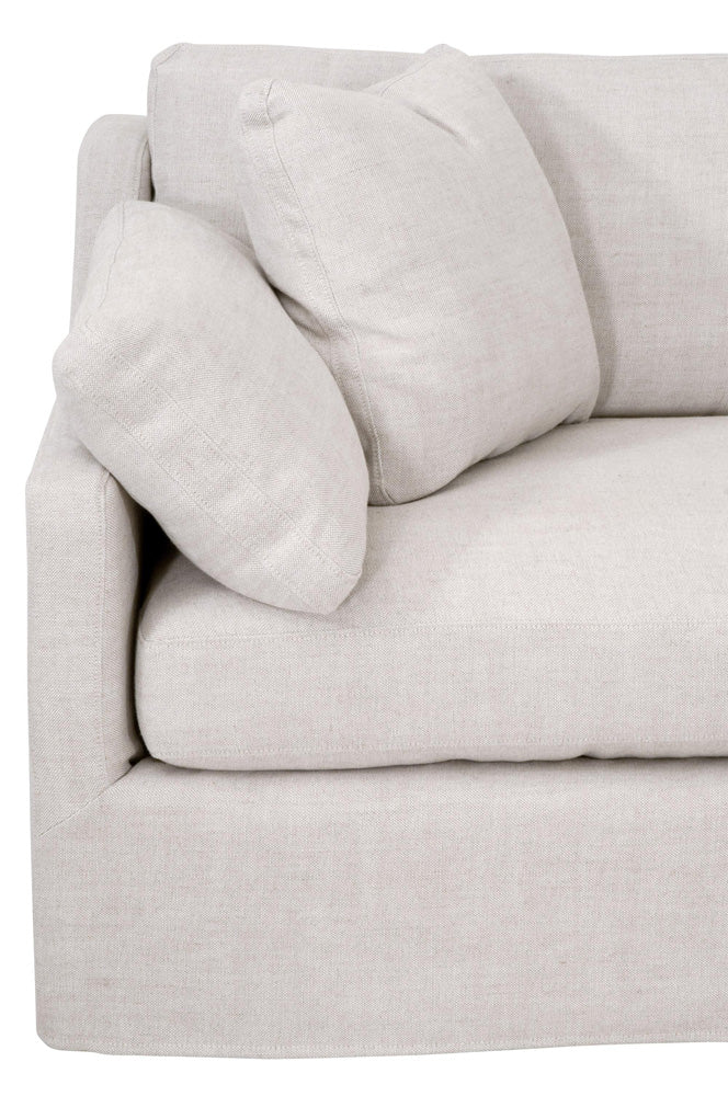 Essentials For Living - Stitch & Hand - Upholstery Lena Modular Slipcover 2-Seat Left Slope Arm Sofa - 6603-2S1LA.BISQ view 6