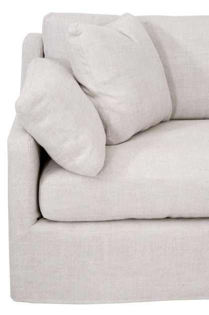 Essentials For Living - Stitch & Hand - Upholstery Lena Modular Slipcover 2-Seat Left Slope Arm Sofa - 6603-2S1LA.BISQ view 6