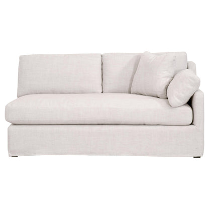 Essentials For Living - Stitch & Hand - Upholstery Lena Modular Slipcover 2-Seat Right Slope Arm Sofa - 6603-2S1RA.BISQ view 1