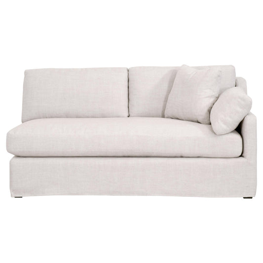 Essentials For Living - Stitch & Hand - Upholstery Lena Modular Slipcover 2-Seat Right Slope Arm Sofa - 6603-2S1RA.BISQ view 1