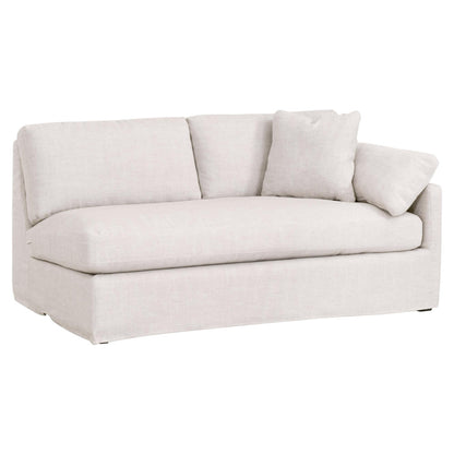 Essentials For Living - Stitch & Hand - Upholstery Lena Modular Slipcover 2-Seat Right Slope Arm Sofa - 6603-2S1RA.BISQ view 3
