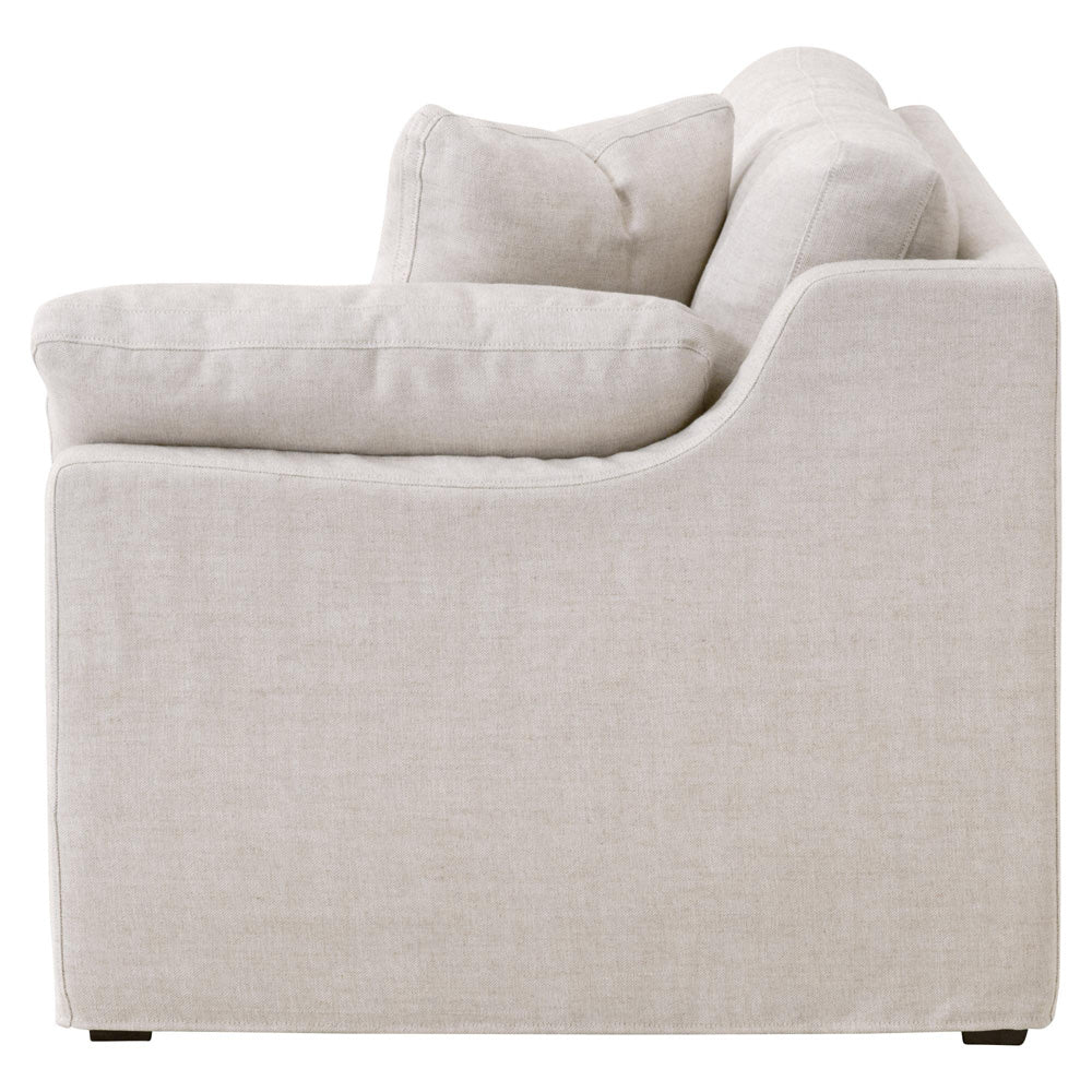 Essentials For Living - Stitch & Hand - Upholstery Lena Modular Slipcover 2-Seat Right Slope Arm Sofa - 6603-2S1RA.BISQ view 4