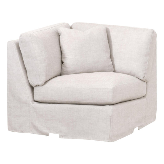 Essentials For Living - Stitch & Hand - Upholstery Lena Modular Slipcover Corner Chair - 6603-CRN.BISQ view 2
