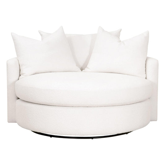 Essentials For Living - Stitch & Hand - Upholstery Lourne Grand Swivel Sofa Chair - 6644.BOU-SNO view 1