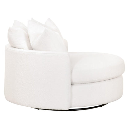 Essentials For Living - Stitch & Hand - Upholstery Lourne Grand Swivel Sofa Chair - 6644.BOU-SNO view 7