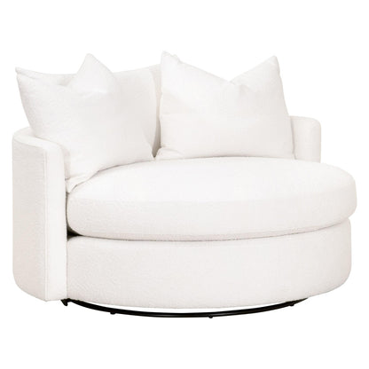 Essentials For Living - Stitch & Hand - Upholstery Lourne Grand Swivel Sofa Chair - 6644.BOU-SNO view 8