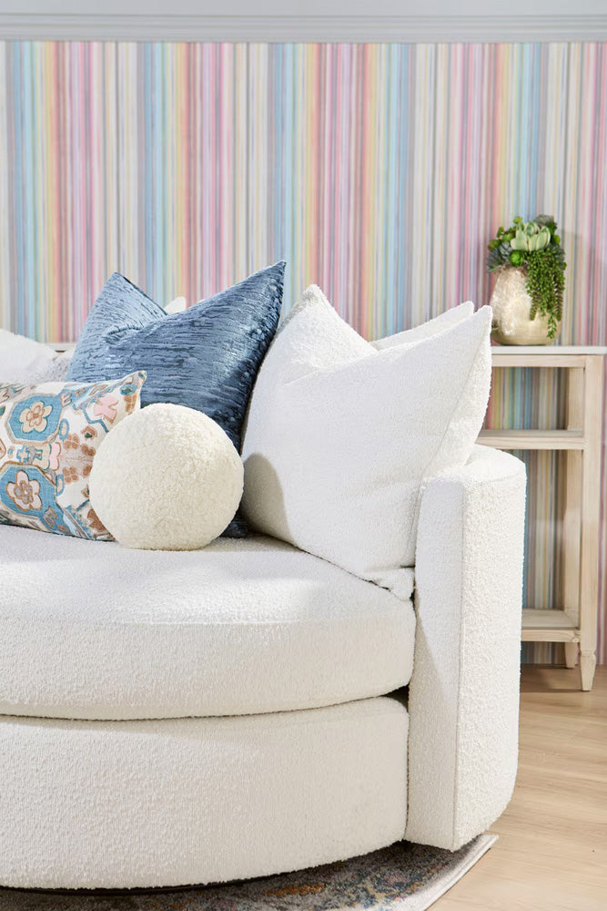 Essentials For Living - Stitch & Hand - Upholstery Lourne Grand Swivel Sofa Chair - 6644.BOU-SNO view 9