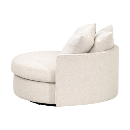 Essentials For Living - Stitch & Hand - Upholstery Lourne Grand Swivel Sofa Chair - 6644.LGLIN view 3