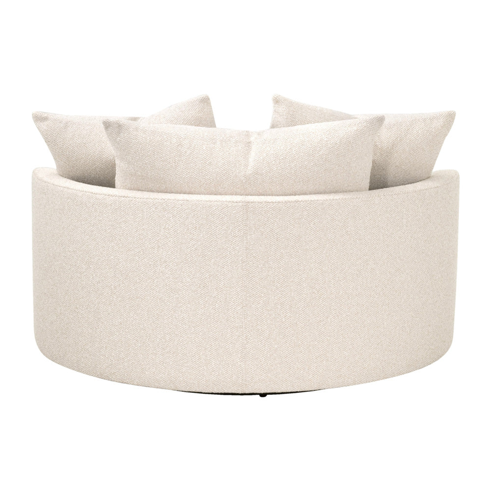 Essentials For Living - Stitch & Hand - Upholstery Lourne Grand Swivel Sofa Chair - 6644.LGLIN view 5