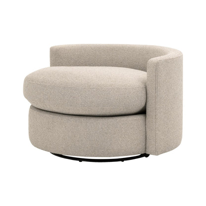 Essentials For Living - Stitch & Hand - Upholstery Lourne Petite Swivel Sofa Chair - 6644-P.LGJUT view 6