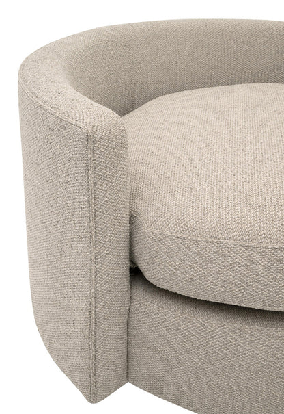Essentials For Living - Stitch & Hand - Upholstery Lourne Petite Swivel Sofa Chair - 6644-P.LGJUT view 9
