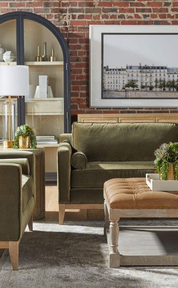 Essentials For Living - Stitch & Hand - Upholstery Parker Post Modern Sofa Chair - 6602-1.OLV/NG view 11