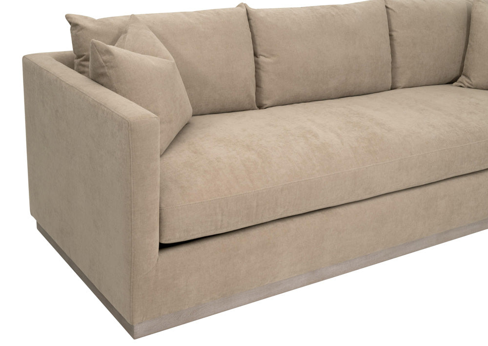 Essentials For Living - Stitch & Hand - Upholstery Siena 96" Plinth Base Sofa - 6607-3.CAM/NG view 4