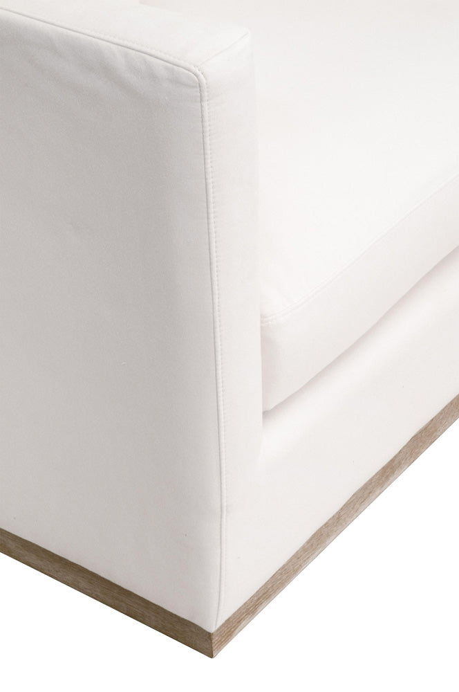 Essentials For Living - Stitch & Hand - Upholstery Siena 96" Plinth Base Sofa - 6607-3.LMIVO/NG view 5