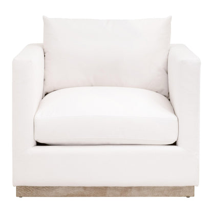 Essentials For Living - Stitch & Hand - Upholstery Siena Plinth Base Sofa Chair - 6607-1.LMIVO/NG view 1