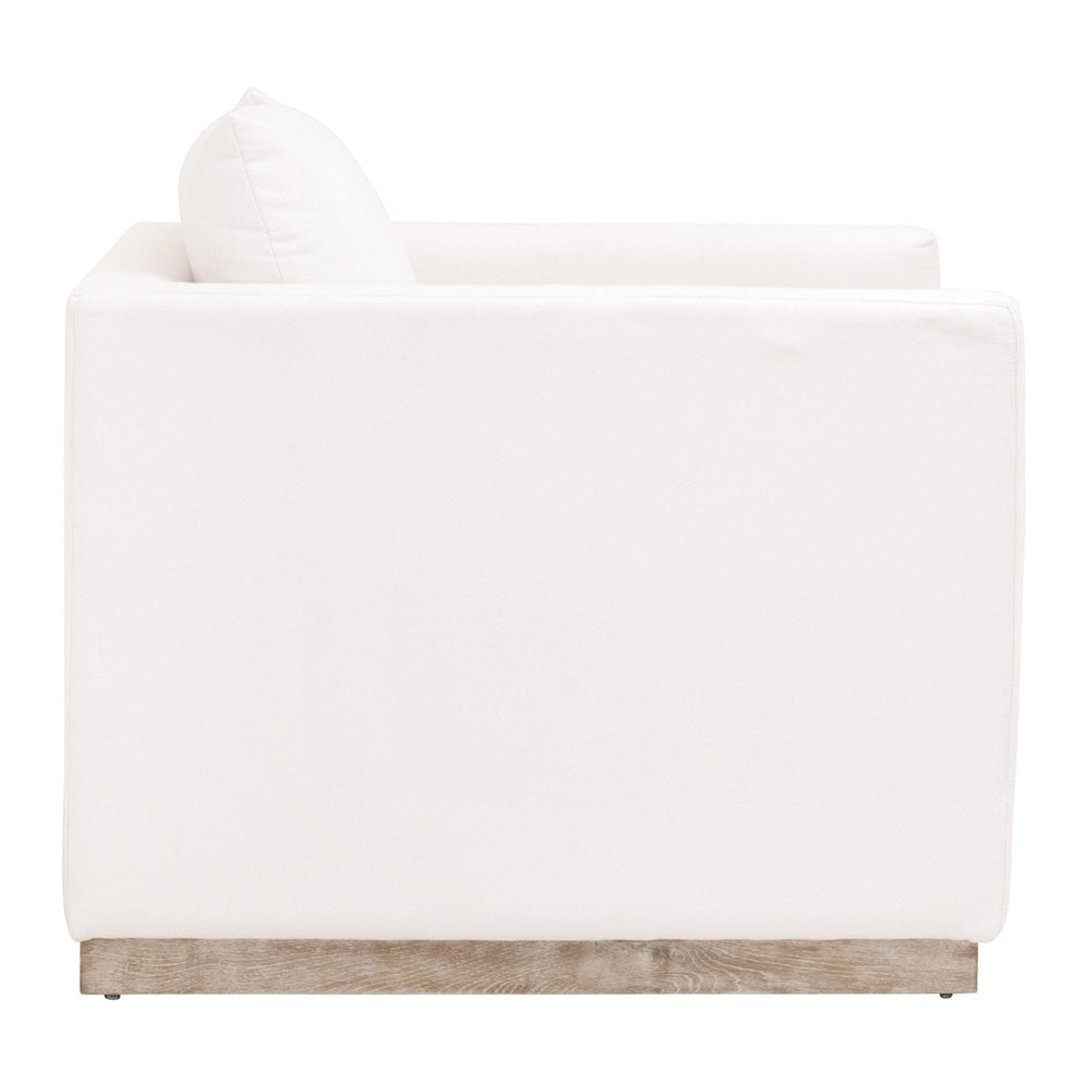 Essentials For Living - Stitch & Hand - Upholstery Siena Plinth Base Sofa Chair - 6607-1.LMIVO/NG view 3