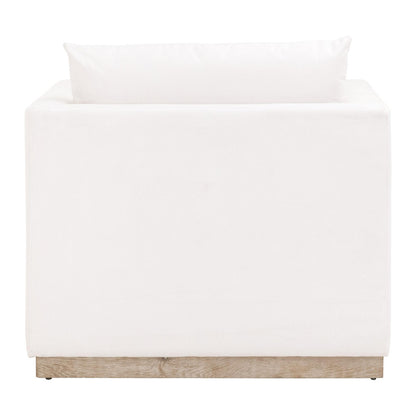 Essentials For Living - Stitch & Hand - Upholstery Siena Plinth Base Sofa Chair - 6607-1.LMIVO/NG view 5