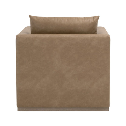 Essentials For Living - Stitch & Hand - Upholstery Siena Plinth Base Swivel Club Chair - 6608.IVT/NG view 5