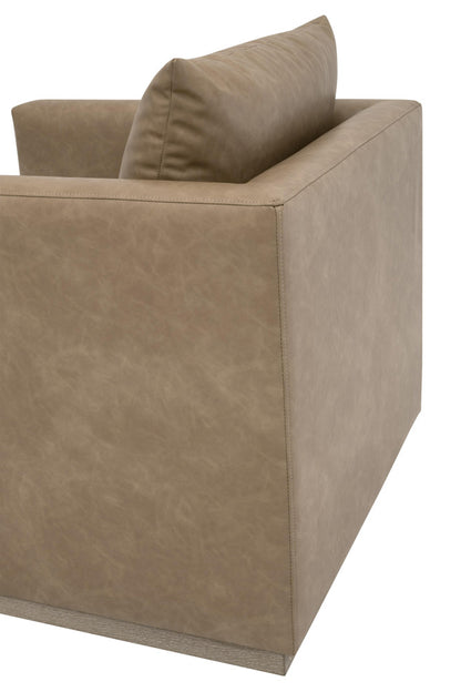 Essentials For Living - Stitch & Hand - Upholstery Siena Plinth Base Swivel Club Chair - 6608.IVT/NG view 8