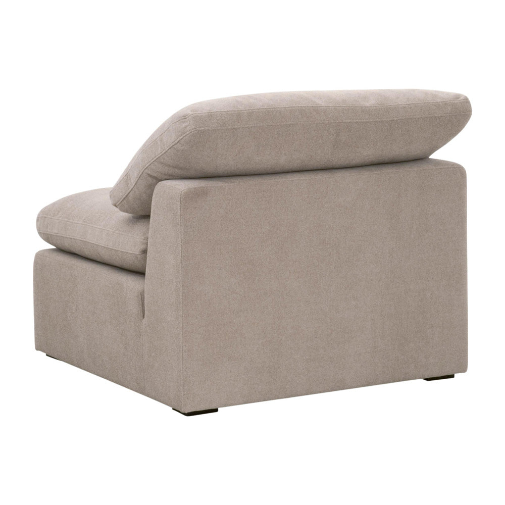 Essentials For Living - Stitch & Hand - Upholstery Sky Modular Armless Chair - 6610-1S.LATMB view 4