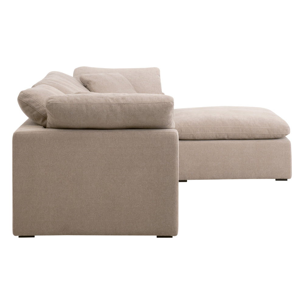 Essentials For Living - Stitch & Hand - Upholstery Sky Modular Armless Chair - 6610-1S.LATMB view 9